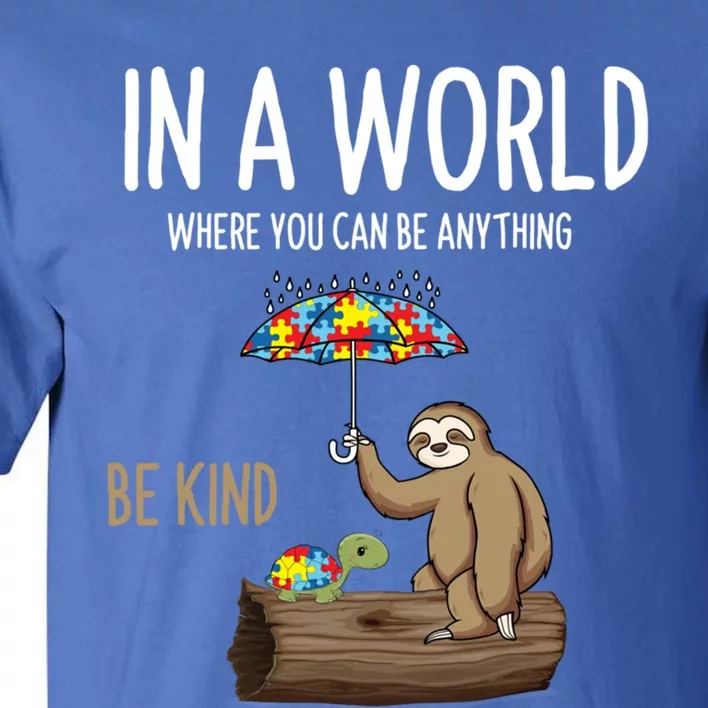 Autism Awareness Be Kind Special Education Teacher Squad Cute Gift Tall T-Shirt