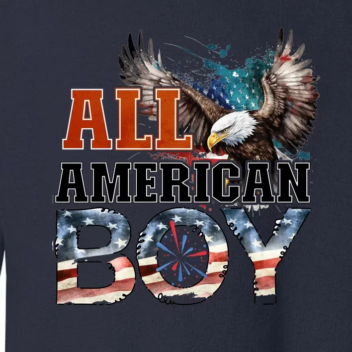 All American Boy Toddler Sweatshirt