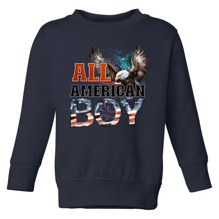 All American Boy Toddler Sweatshirt