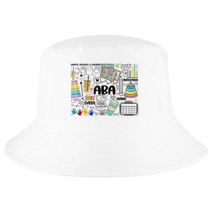 ABA Applied Behavior Analysis BCBA Behavior Analyst Autism Cool Comfort Performance Bucket Hat