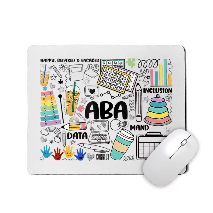 ABA Applied Behavior Analysis BCBA Behavior Analyst Autism Mousepad