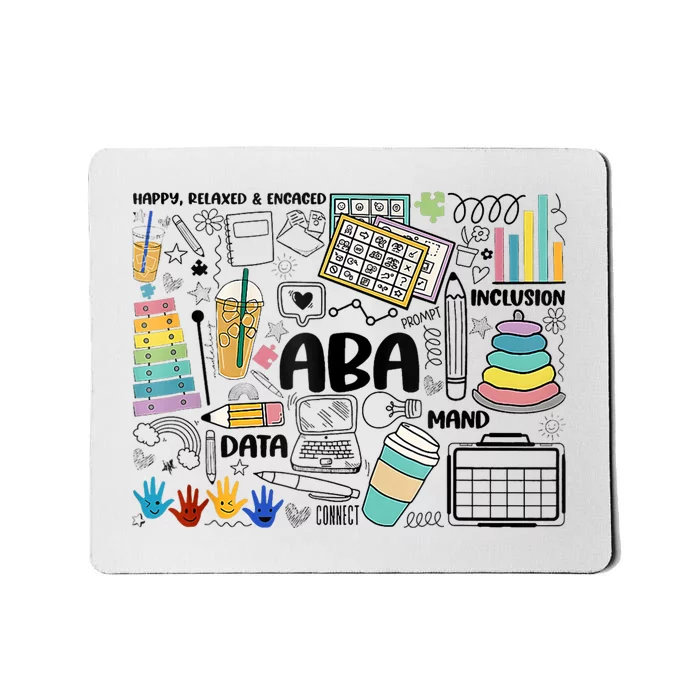 ABA Applied Behavior Analysis BCBA Behavior Analyst Autism Mousepad