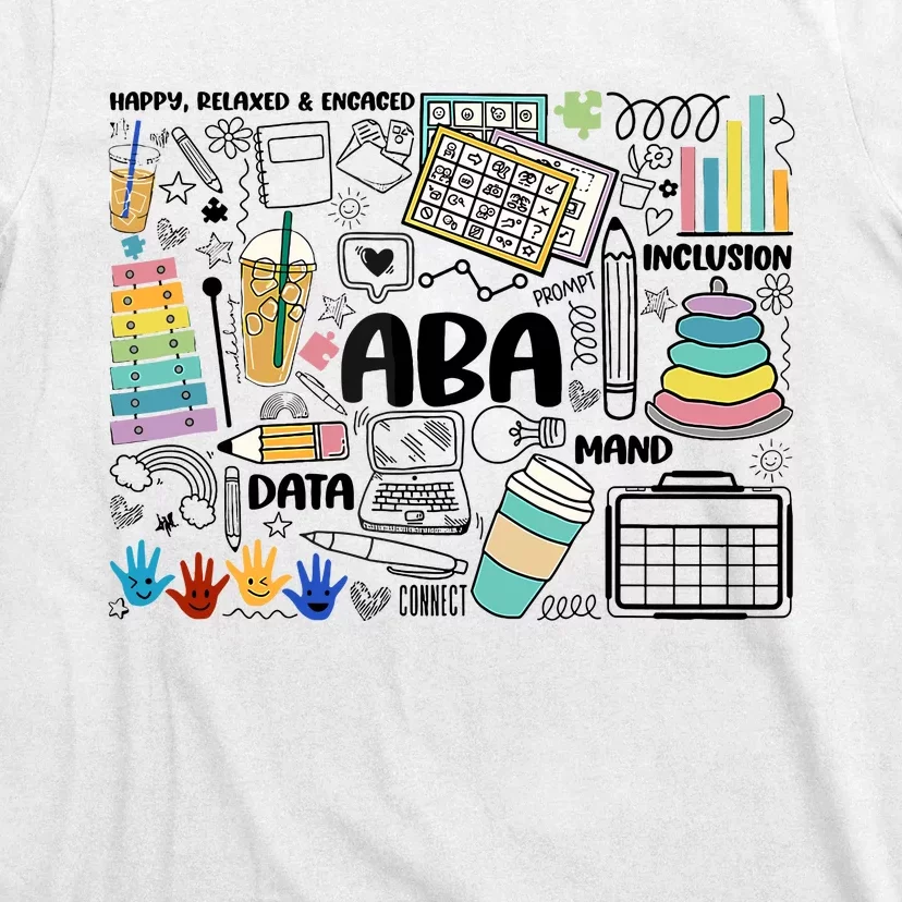 Aba Applied Behavior Analysis Bcba Behavior Analyst Autism T-Shirt