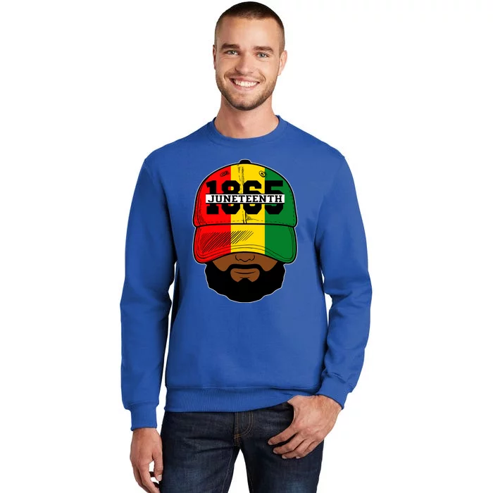 African American Black King Celebrate Junenth Gift Tall Sweatshirt