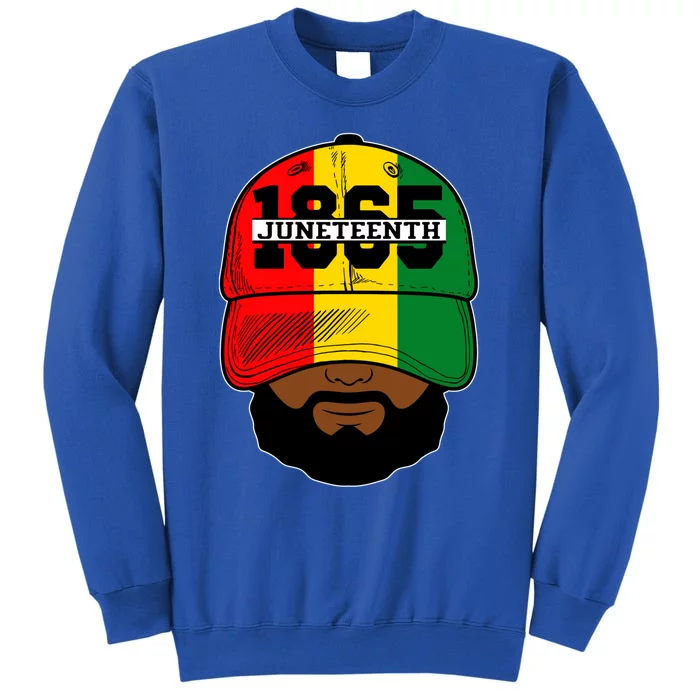 African American Black King Celebrate Junenth Gift Tall Sweatshirt