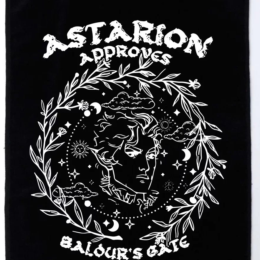 Astarion Approves Baldur Gate Baldurs Gate 3 Adventure Awaits Platinum Collection Golf Towel