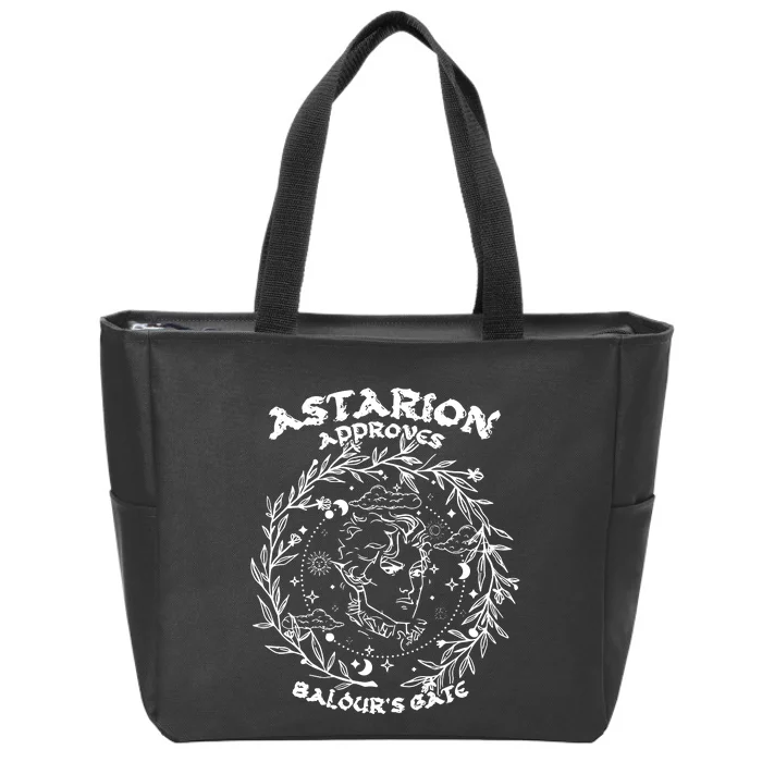 Astarion Approves Baldur Gate Baldurs Gate 3 Adventure Awaits Zip Tote Bag