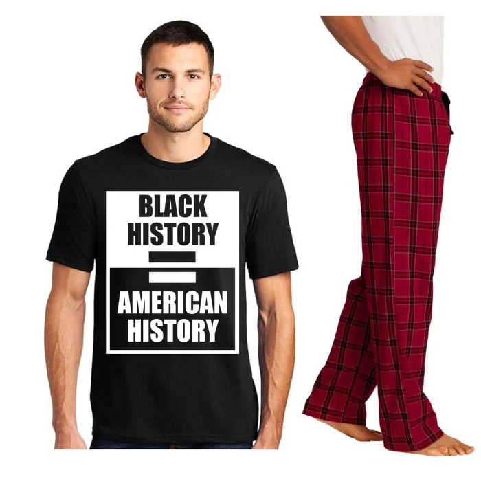 African American Black History Is American History Funny Gift Pajama Set