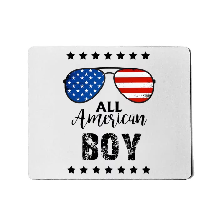 All American Boy 4th Of July Family Matching Mousepad