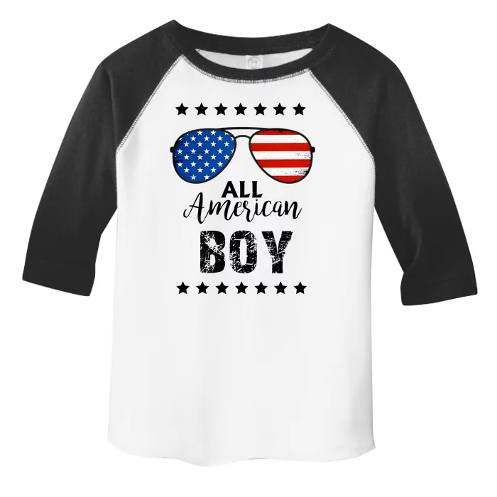 All American Boy 4th Of July Family Matching Toddler Fine Jersey T-Shirt