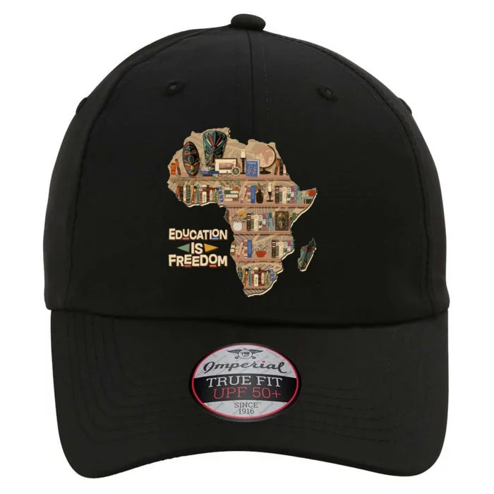 African American Black History Education Is Freedom The Original Performance Cap