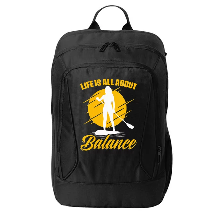 All About Balance SUP Boarding Paddling Stand Up Paddle City Backpack