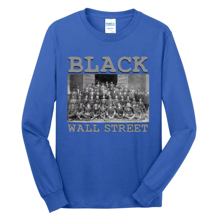 African American Business Black History Black Wall Street Meaningful Gift Tall Long Sleeve T-Shirt