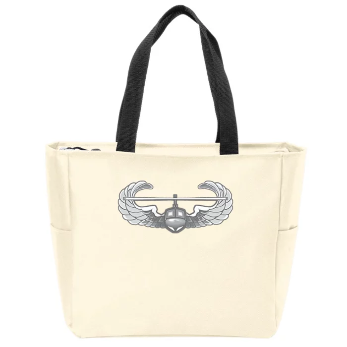 AIR ASSAULT BADGE US ARMY HELICOPTER WINGS Zip Tote Bag