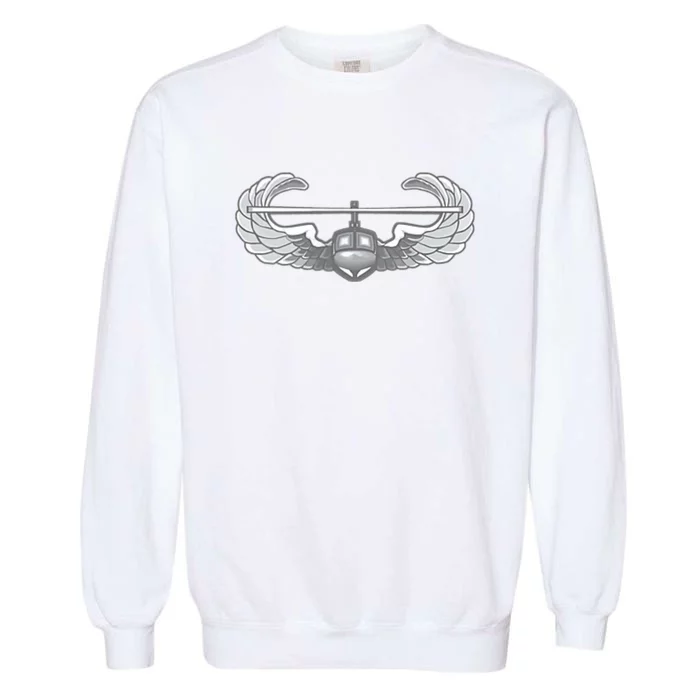 AIR ASSAULT BADGE US ARMY HELICOPTER WINGS Garment-Dyed Sweatshirt