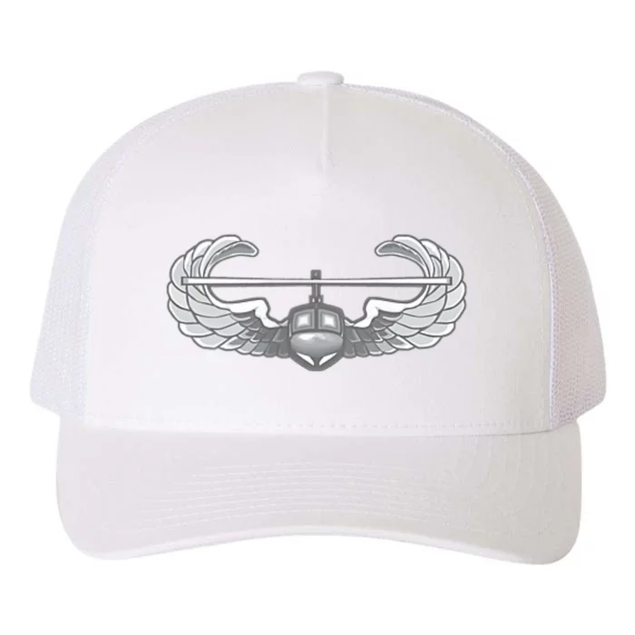 AIR ASSAULT BADGE US ARMY HELICOPTER WINGS Yupoong Adult 5-Panel Trucker Hat