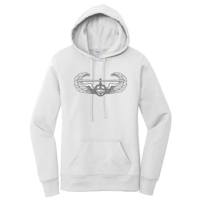 AIR ASSAULT BADGE US ARMY HELICOPTER WINGS Women's Pullover Hoodie