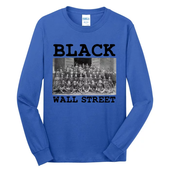 African American Business Black History Black Wall Street Gift Tall Long Sleeve T-Shirt