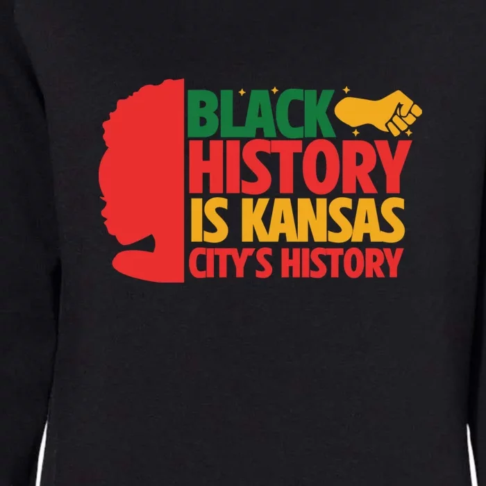 Afro America Black History Is Kansas City's History African American Womens California Wash Sweatshirt