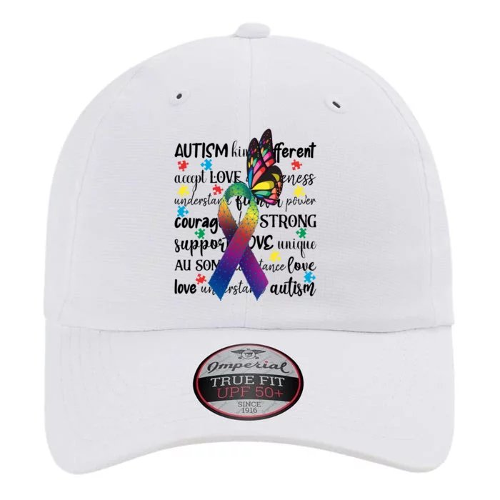 Autism Acceptance Butterfly Different Is Beautiful The Original Performance Cap