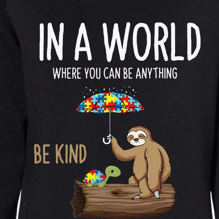 Autism Awareness Be Kind Special Education Teacher Squad Womens California Wash Sweatshirt