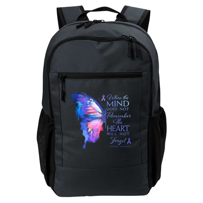 Alzheimers Awareness Butterfly The Heart Remembers Gift Daily Commute Backpack