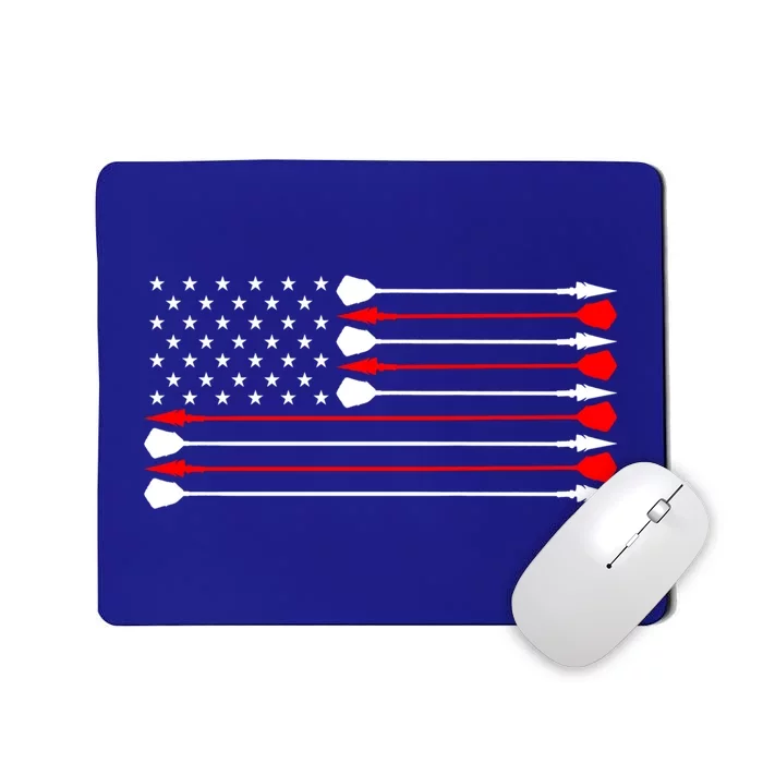 Archery Archer Bow Bowhunter Patriotic Independence Day Cute Gift Mousepad