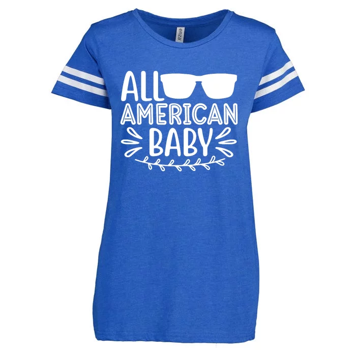 All American Baby Enza Ladies Jersey Football T-Shirt