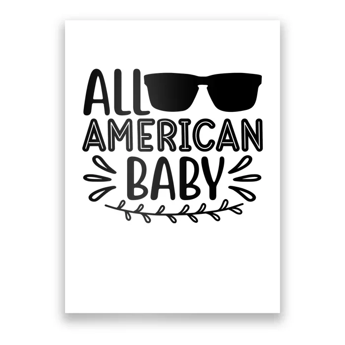 All American Baby Poster