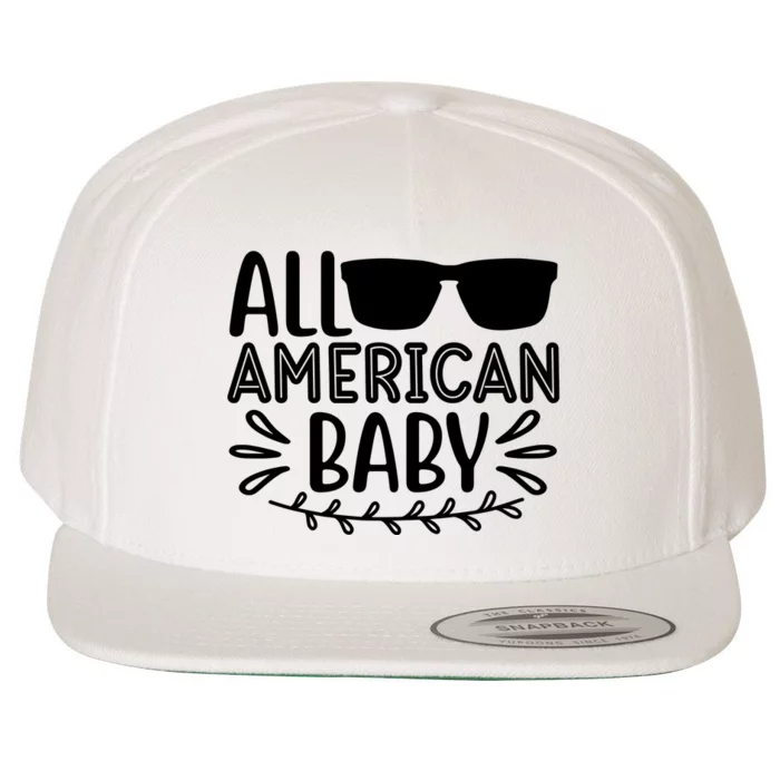 All American Baby Wool Snapback Cap