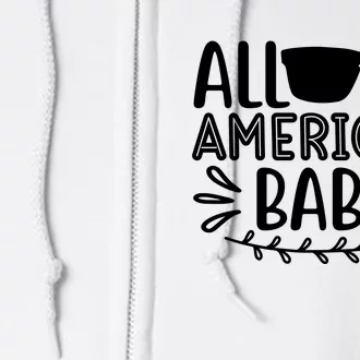 All American Baby Full Zip Hoodie