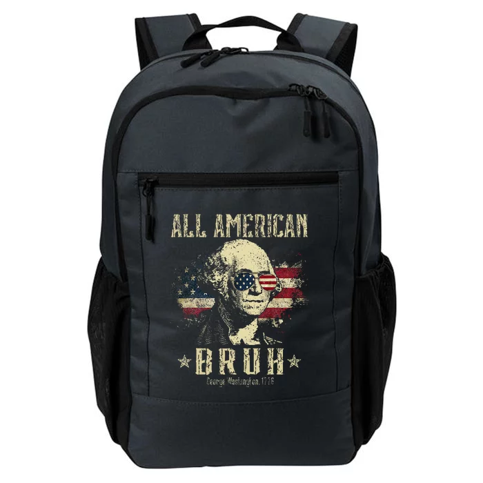 All American Bruh 4th Of July Patriotic Teens Daily Commute Backpack