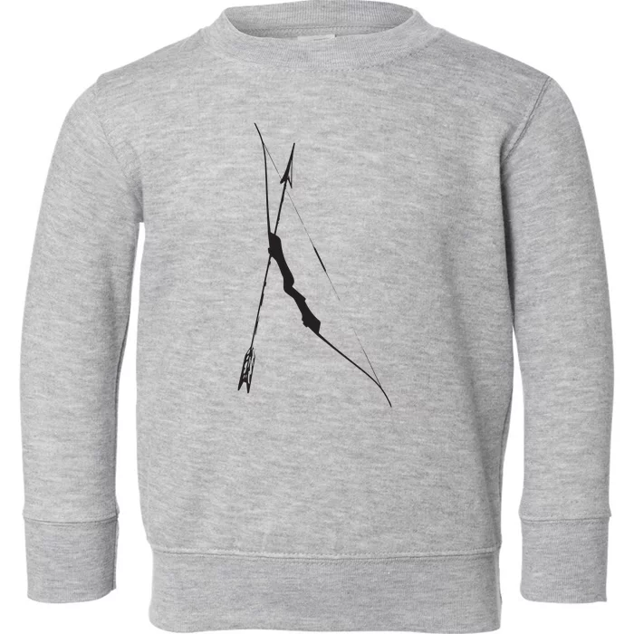 Arrow And Bow Shirts Archery Toddler Sweatshirt