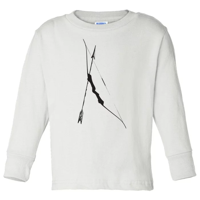 Arrow And Bow Shirts Archery Toddler Long Sleeve Shirt