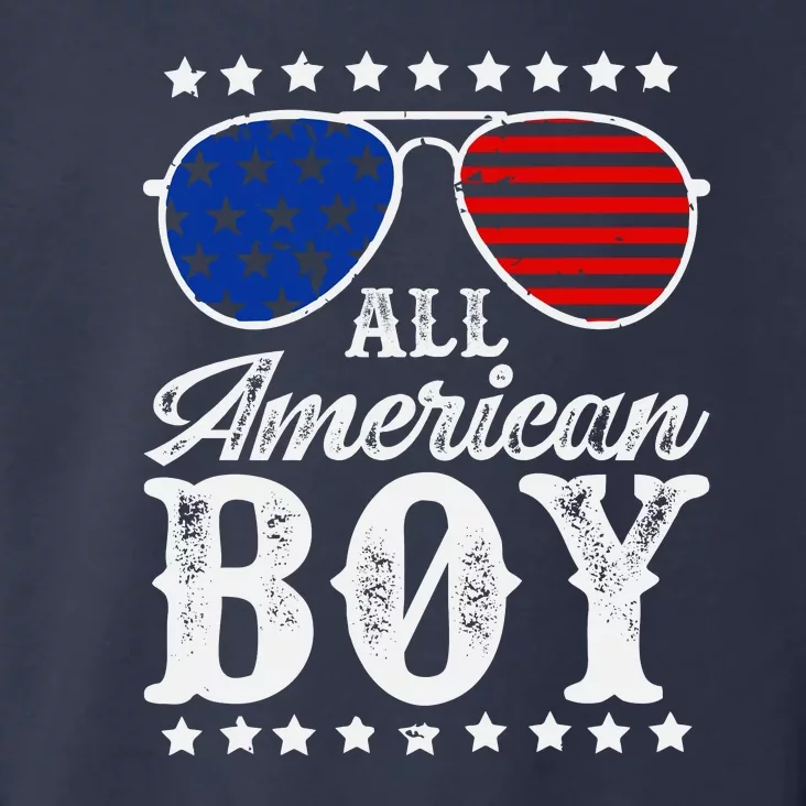 All American Boy 4th Of July Family Matching Sunglasses Toddler Hoodie