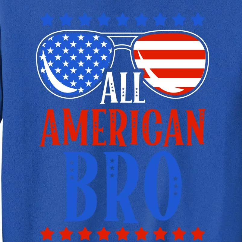 All American Bro Sunglass 4th Of July Independence Day Gift Sweatshirt