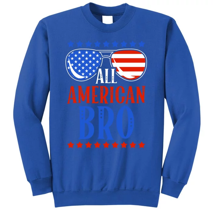 All American Bro Sunglass 4th Of July Independence Day Gift Sweatshirt