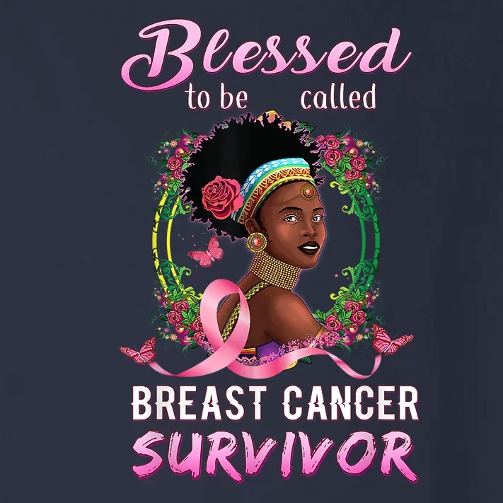 African American Breast Cancer Design Women Blessed Survivor Toddler Long Sleeve Shirt