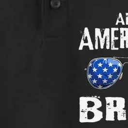 All American Bruh 4th Of July Boy Patriotic Gift Dry Zone Grid Performance Polo