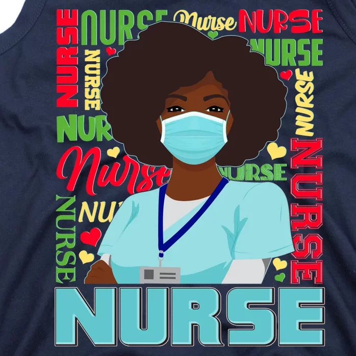 African American Black Nurse Tank Top