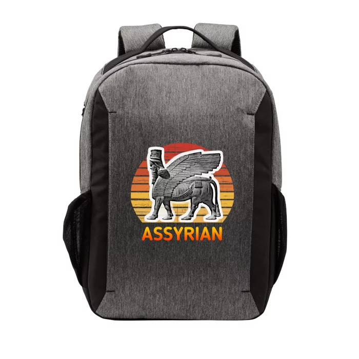 Assyrian : Assyrian Bull Flag Gift Vector Backpack