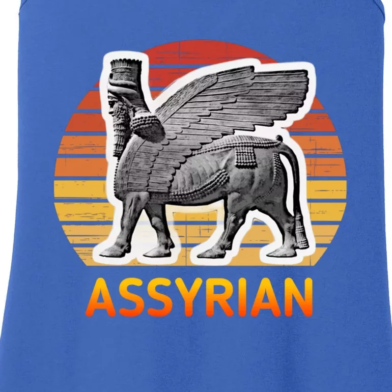 Assyrian : Assyrian Bull Flag Gift Ladies Essential Tank