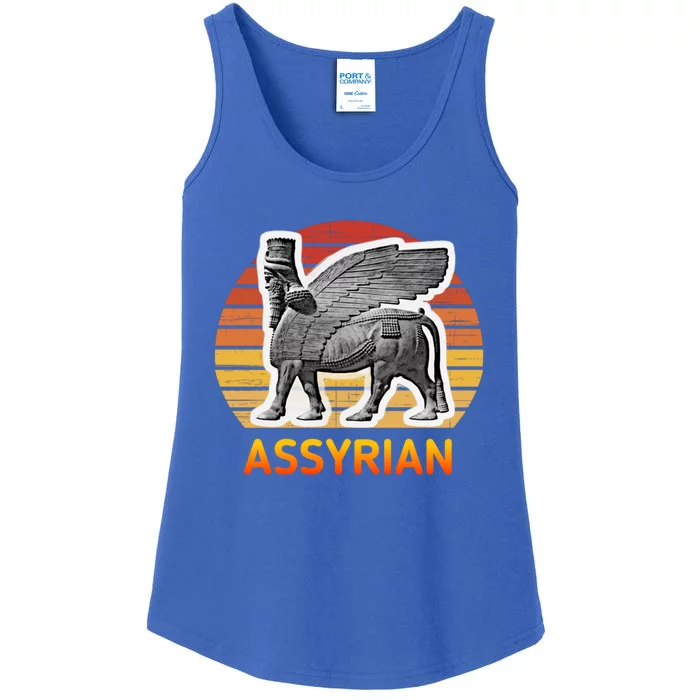 Assyrian : Assyrian Bull Flag Gift Ladies Essential Tank