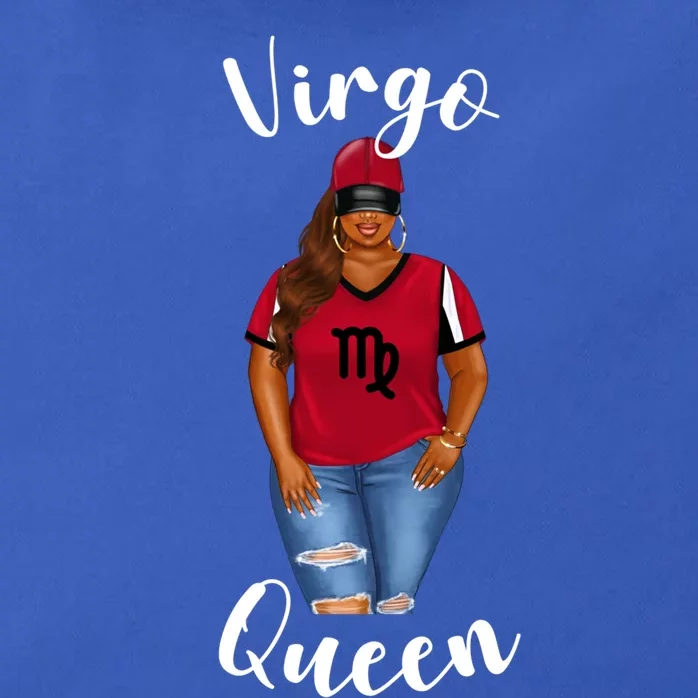 African American Baseball Mom Virgo Queen Zodiac Sign Gift Zip Tote Bag