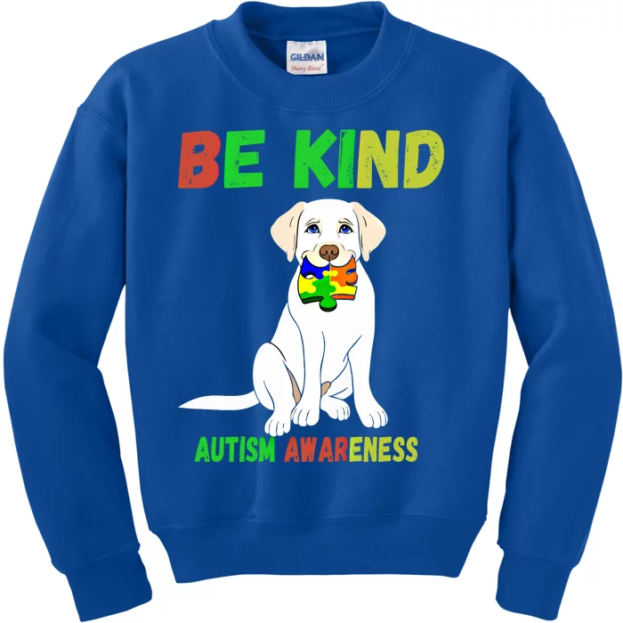 Autism Awareness Be Kind Gift Kids Sweatshirt