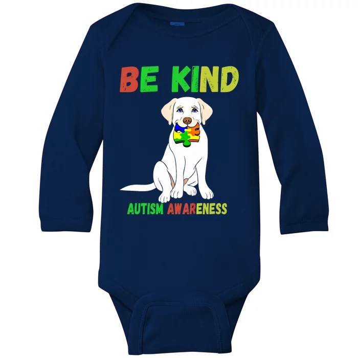 Autism Awareness Be Kind Gift Baby Long Sleeve Bodysuit