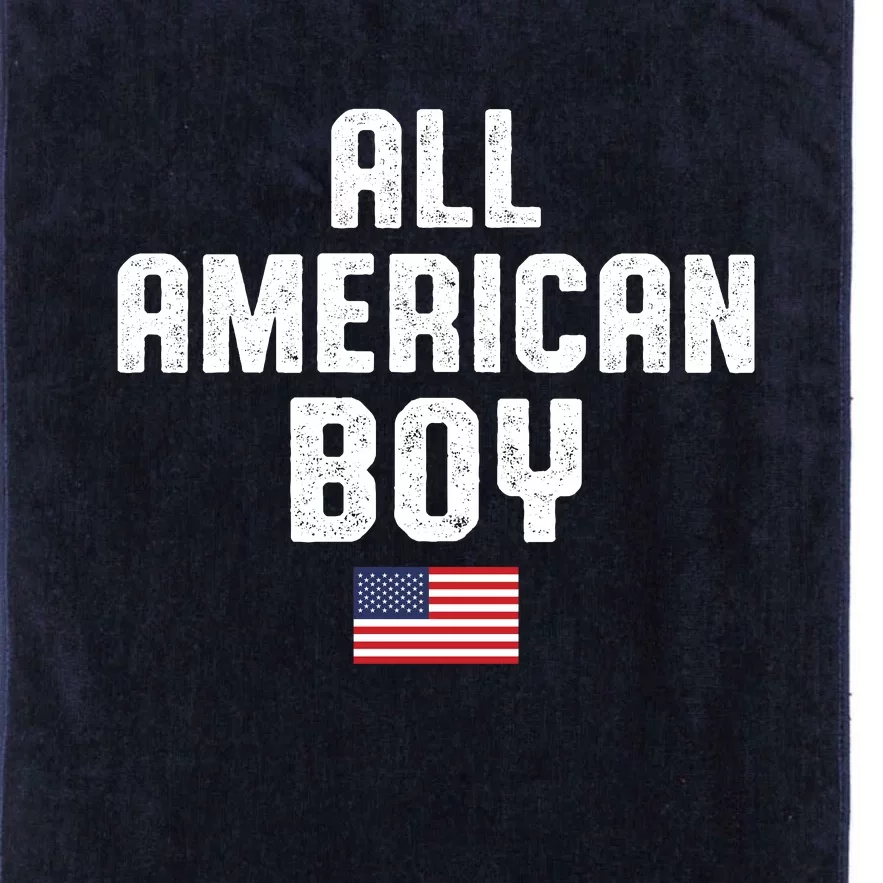 All American Boy USA Flag Platinum Collection Golf Towel