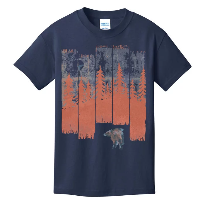 Abearinthewild... Kids T-Shirt