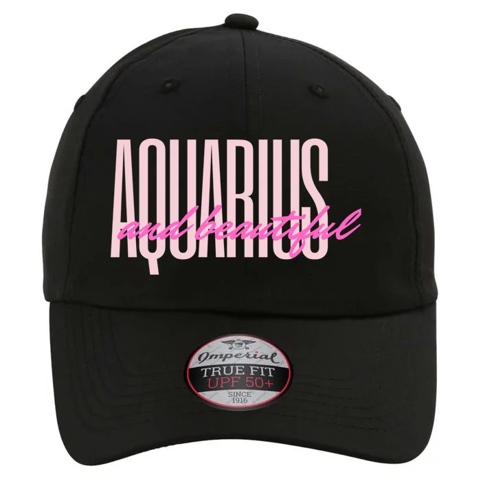 Aquarius And Beautiful Funny Gift The Original Performance Cap