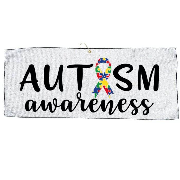 Autism Awareness Cute Autism Awareness Gift Large Microfiber Waffle Golf Towel